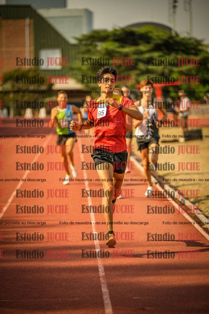 Fotos de los 1500 m llanos de varones