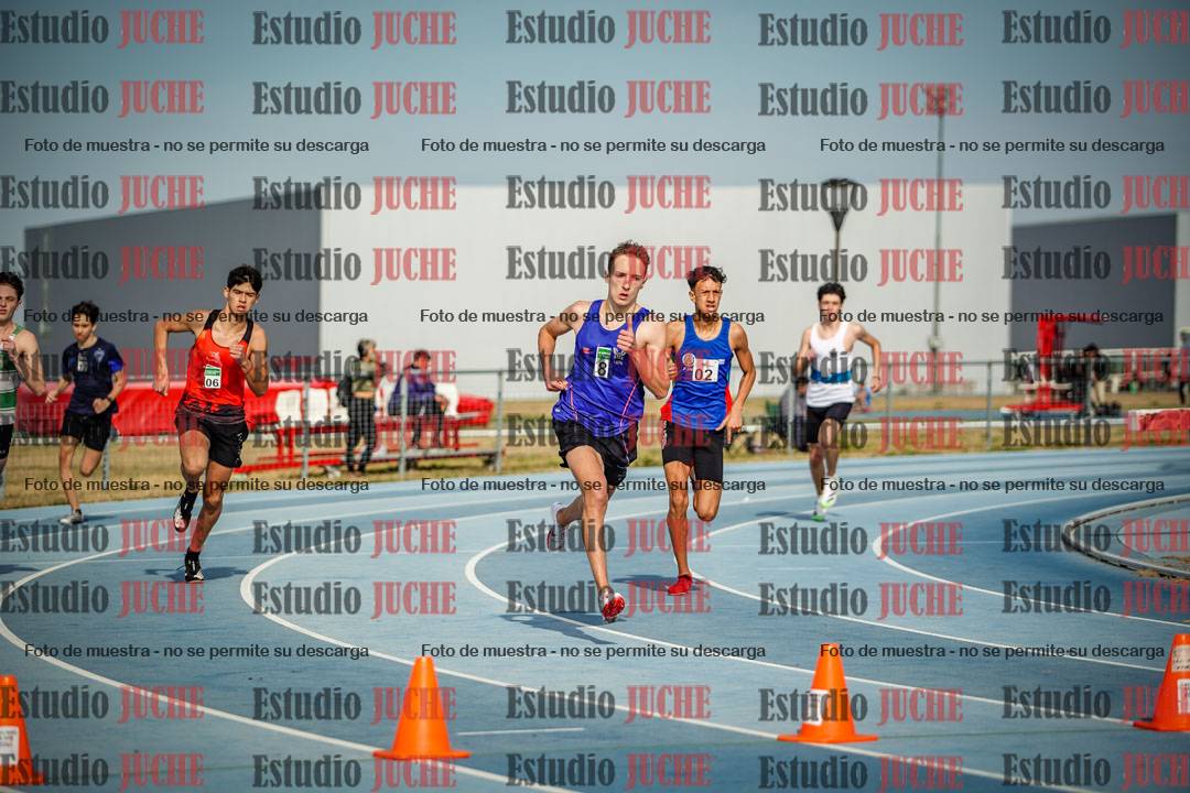 Fotos de los 800 m llanos de varones