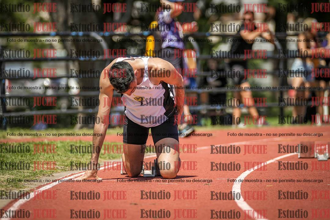 Fotos de los 200 m llanos de varones