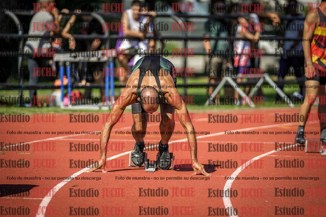 Fotos de los 200 m llanos de varones