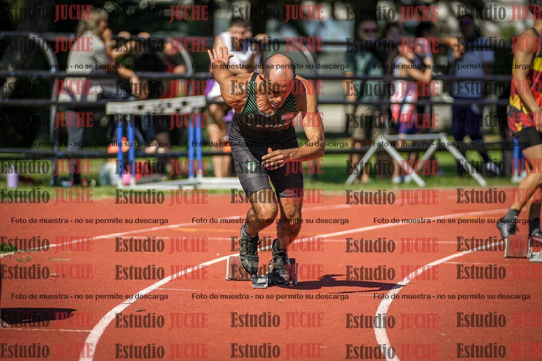Fotos de los 200 m llanos de varones
