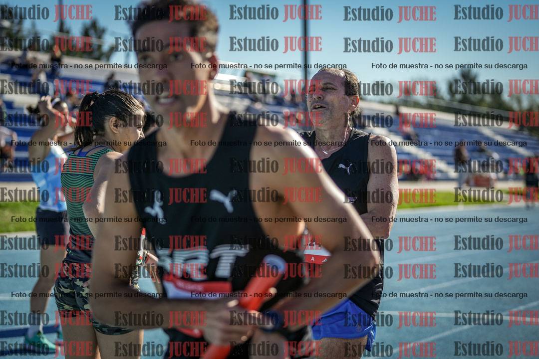 Fotos durante los relevos
