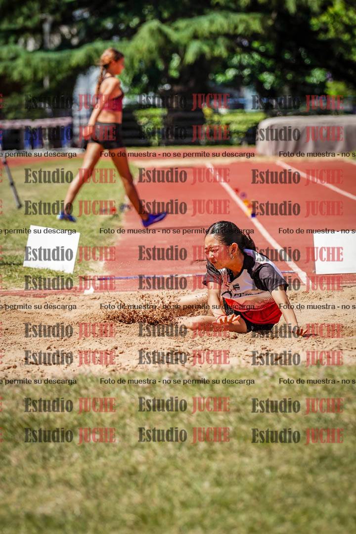 Fotos del salto en largo de mujeres - U14