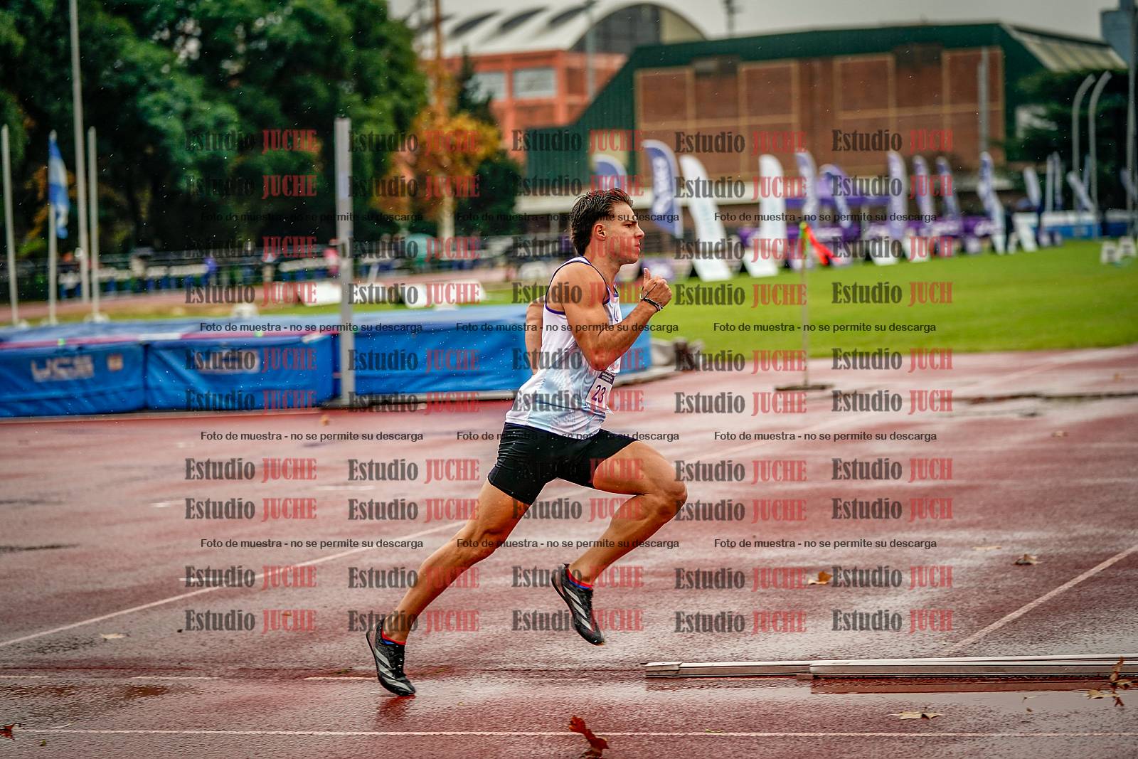 Fotos de los 400 m de varones