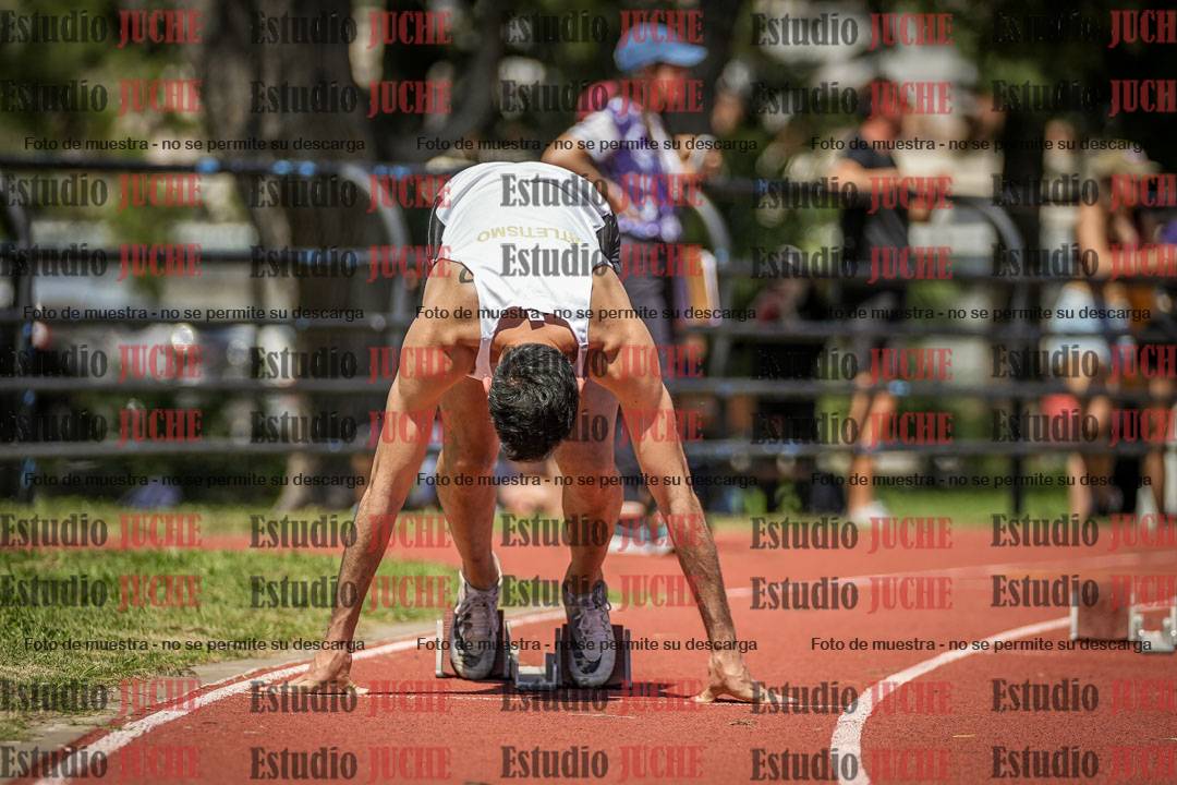 Fotos de los 200 m llanos de varones