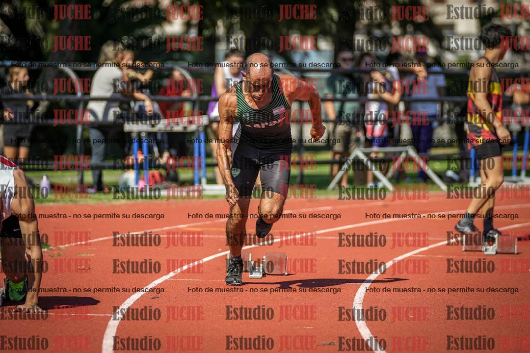 Fotos de los 200 m llanos de varones
