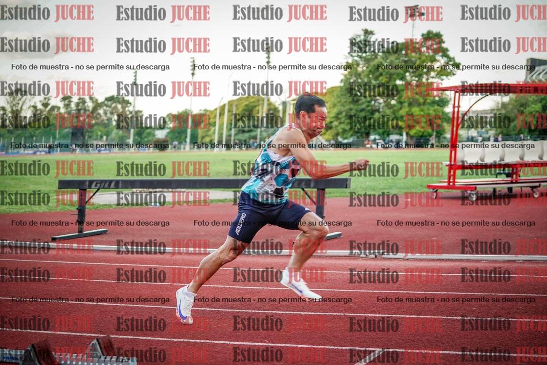 Fotos de los 400 m llanos de varones