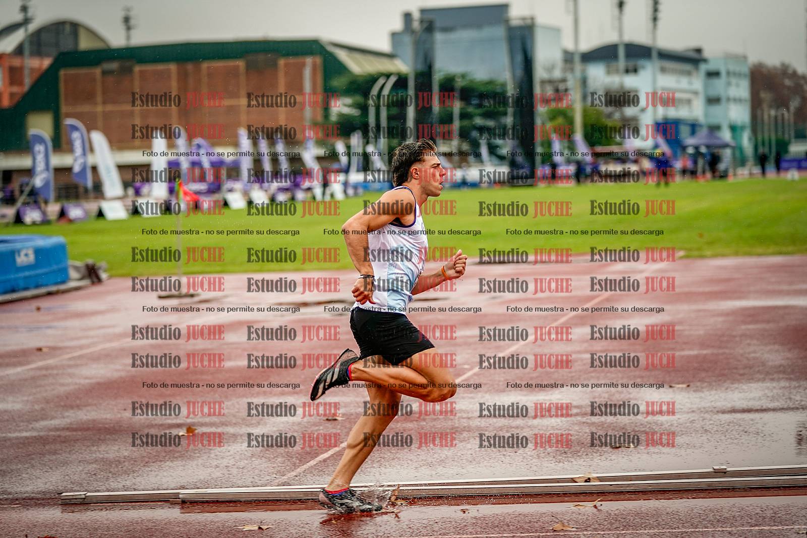 Fotos de los 400 m de varones