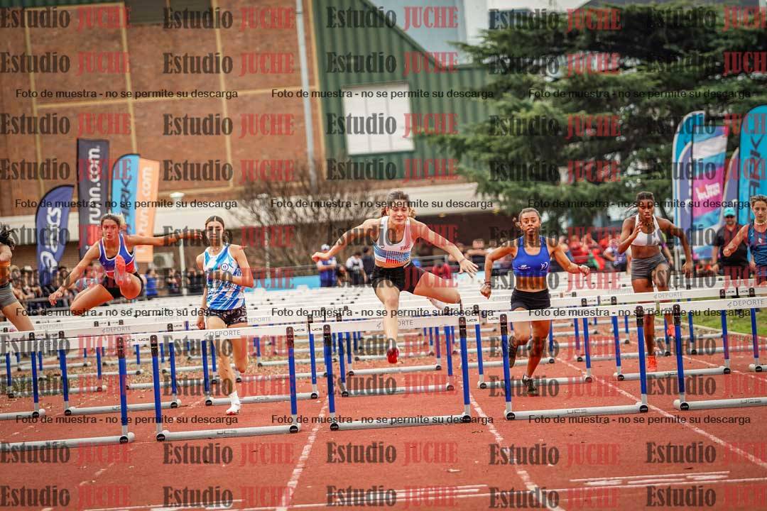 Fotos de los 100 m con vallas de mujeres - FINAL