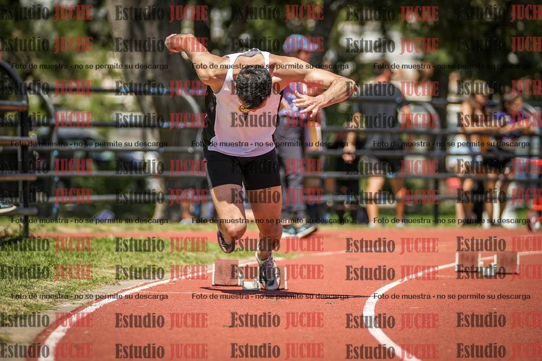Fotos de los 200 m llanos de varones