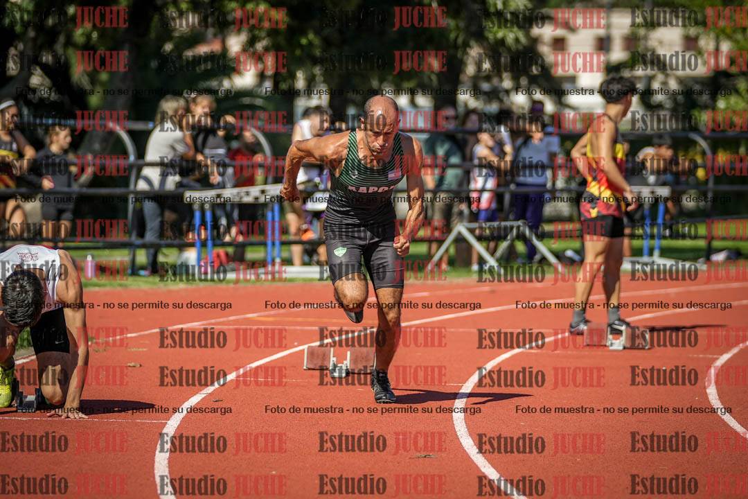 Fotos de los 200 m llanos de varones