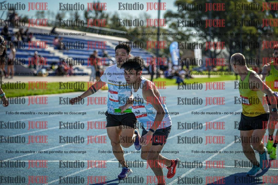 Fotos durante los relevos