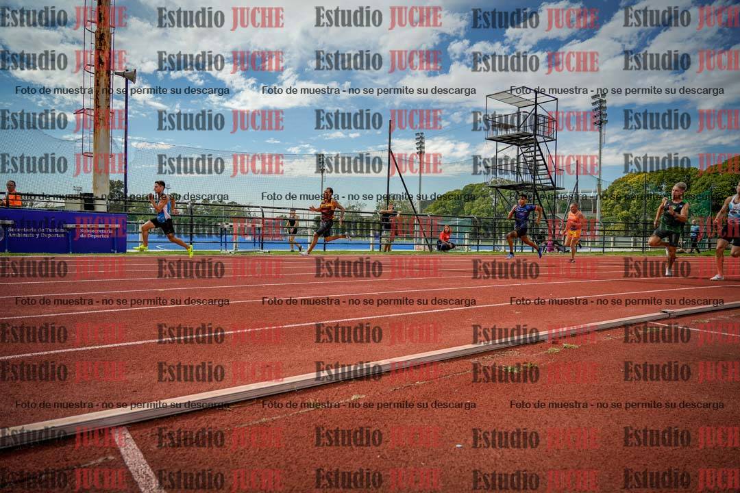 Fotos de los 200 m de varones