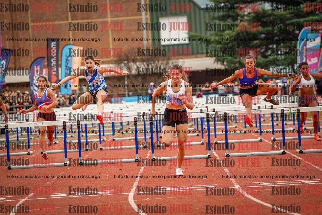 Fotos de los 100 m con vallas de mujeres - FINAL