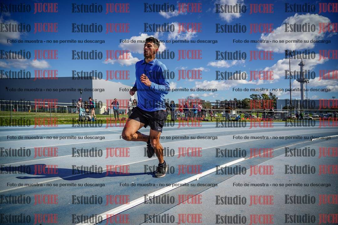 Fotos de los 1500 m llanos de varones - decatlón 10