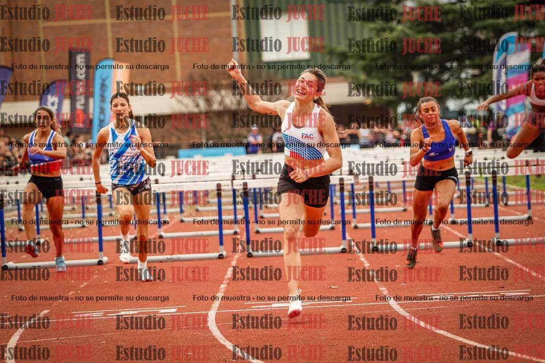 Fotos de los 100 m con vallas de mujeres - FINAL