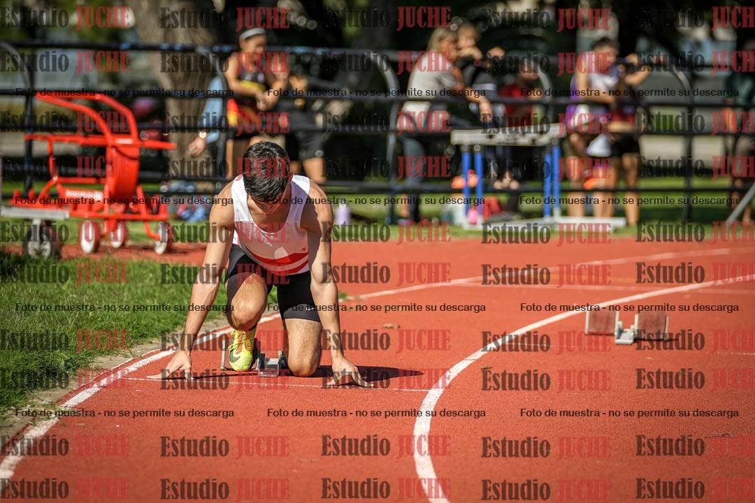 Fotos de los 200 m llanos de varones
