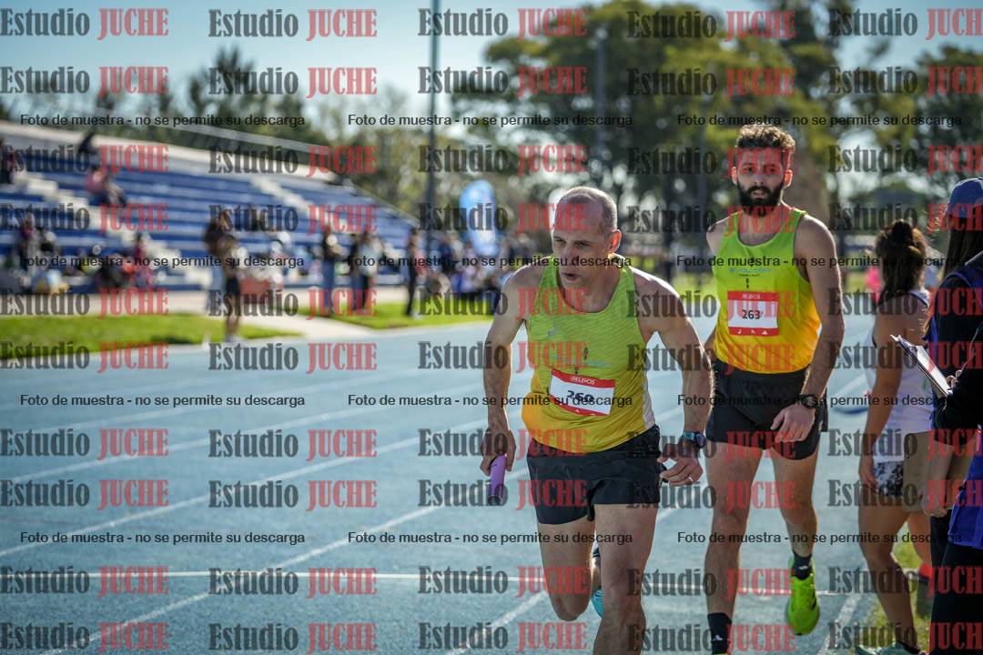 Fotos durante los relevos
