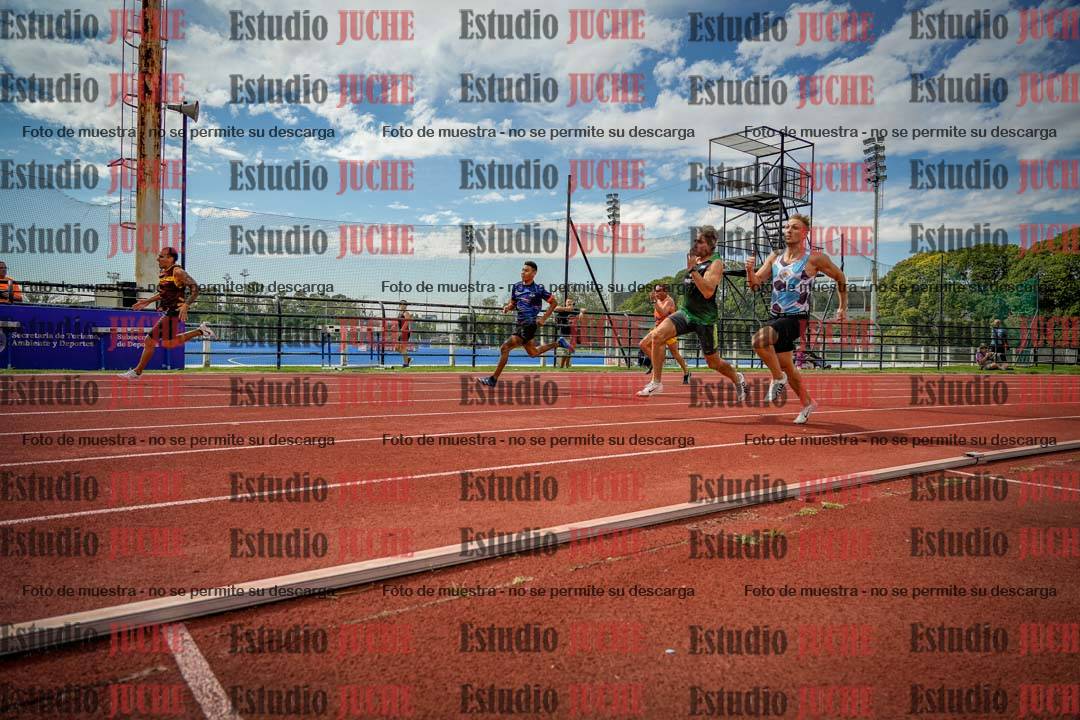 Fotos de los 200 m de varones