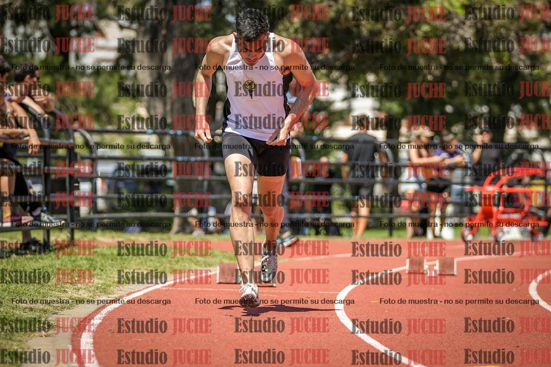 Fotos de los 200 m llanos de varones