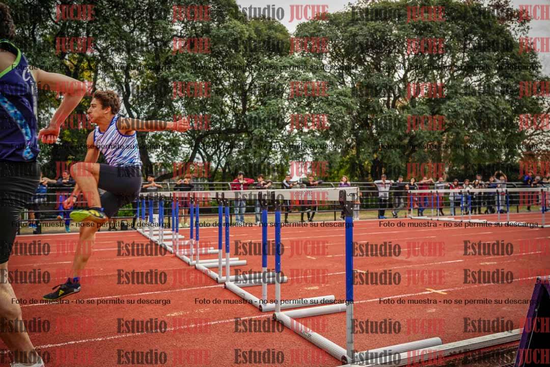 Fotos de los 110 m con vallas de varones - FINAL