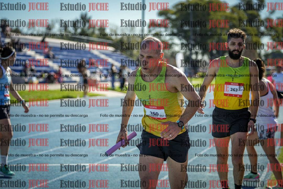 Fotos durante los relevos