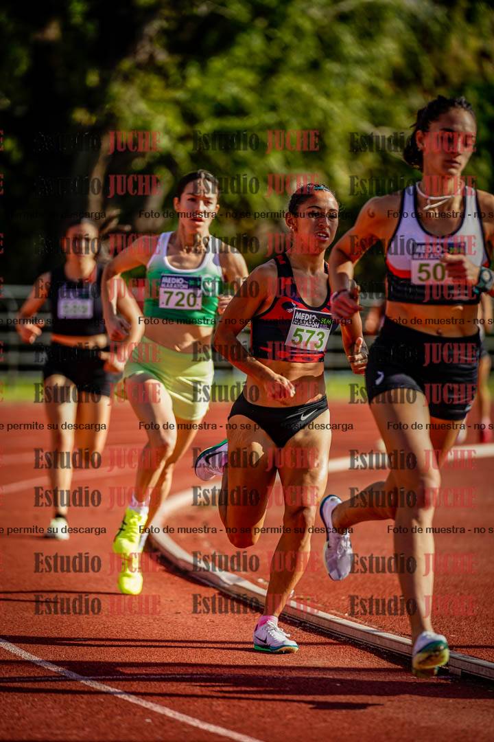 Fotos de los 1500 m de mujeres