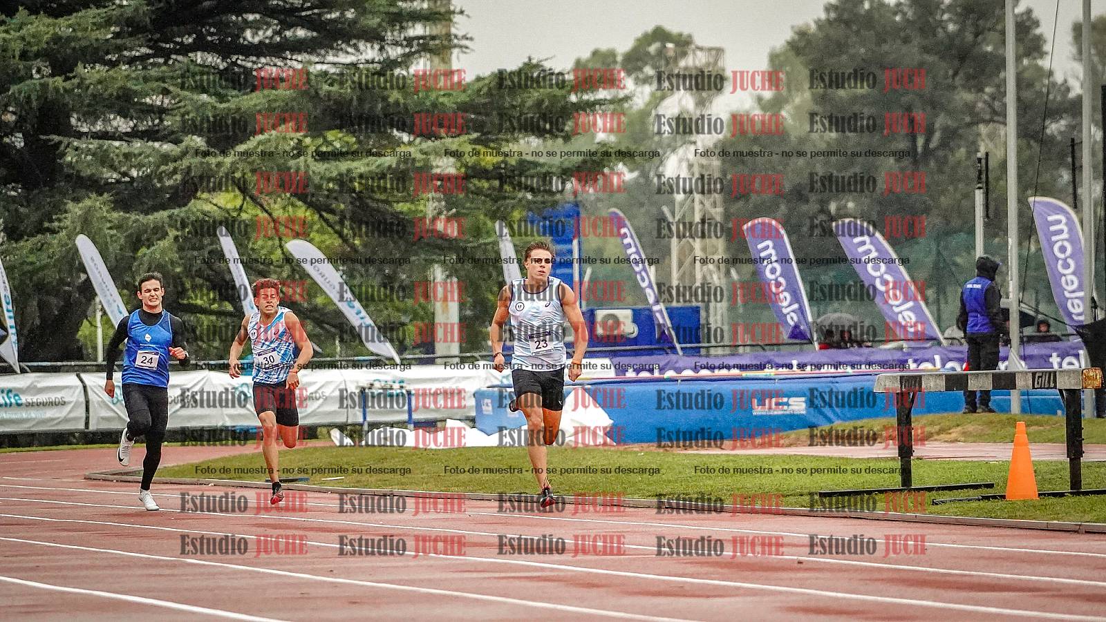 Fotos de los 400 m de varones