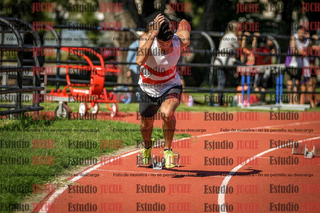Fotos de los 200 m llanos de varones