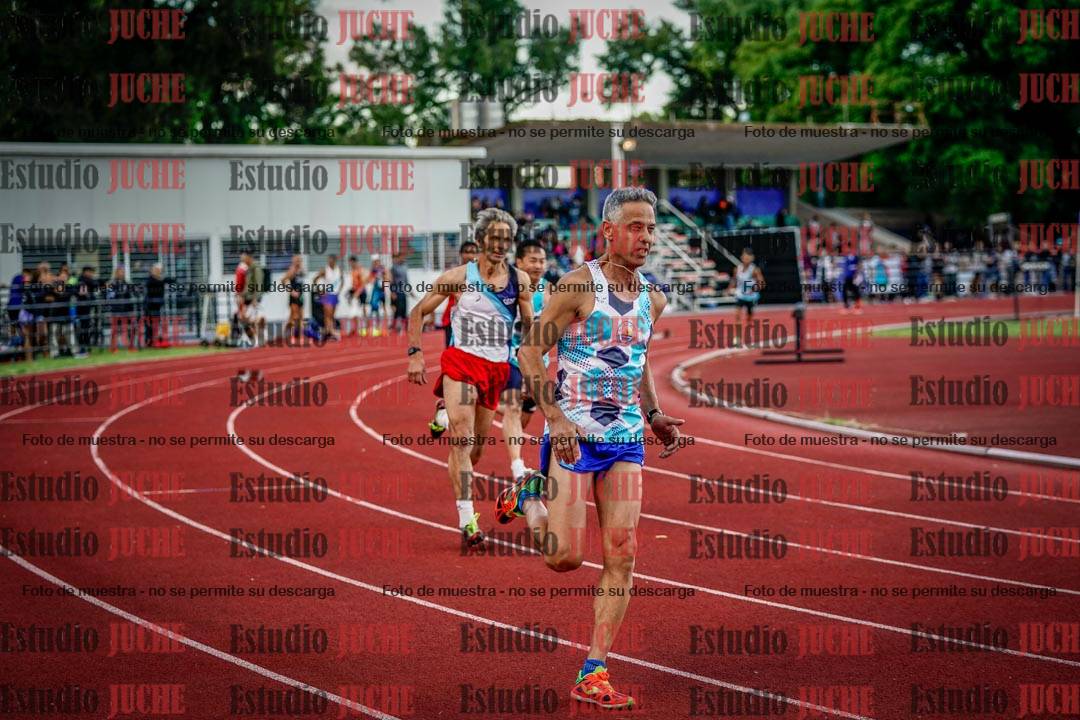 Fotos de los 400 m llanos de varones