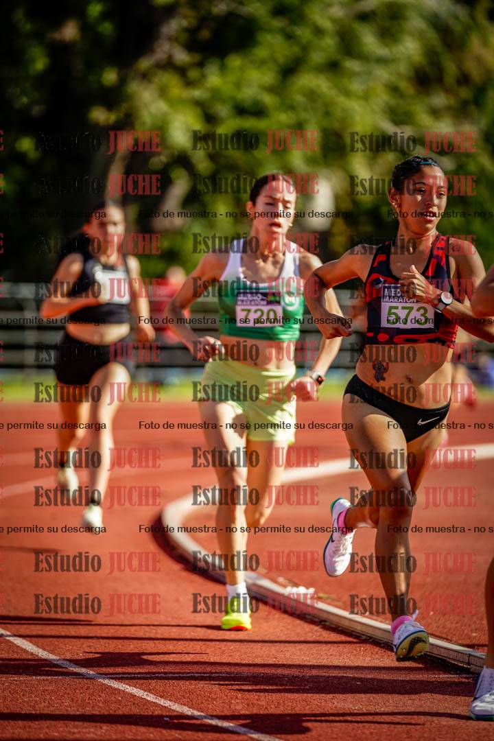 Fotos de los 1500 m de mujeres