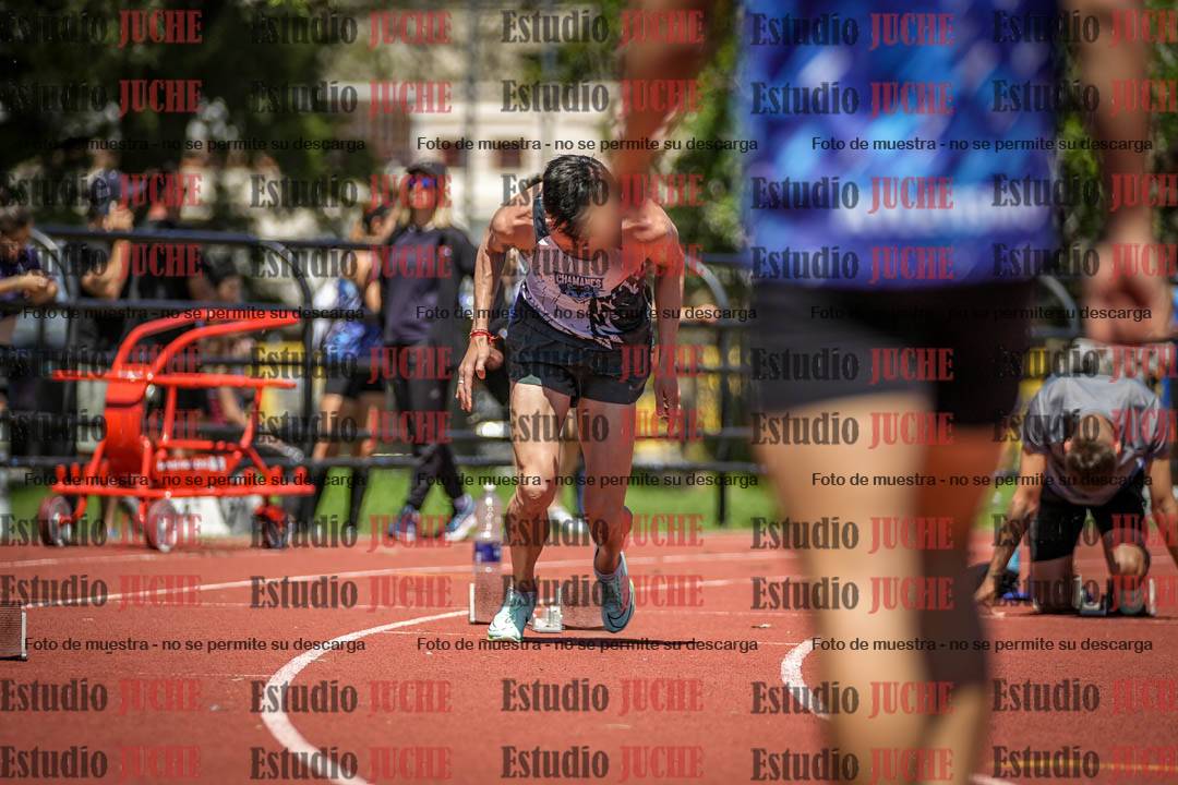 Fotos de los 200 m llanos de varones