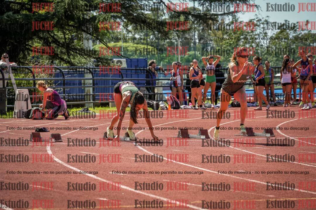 Fotos de los 100 m llanos de mujeres