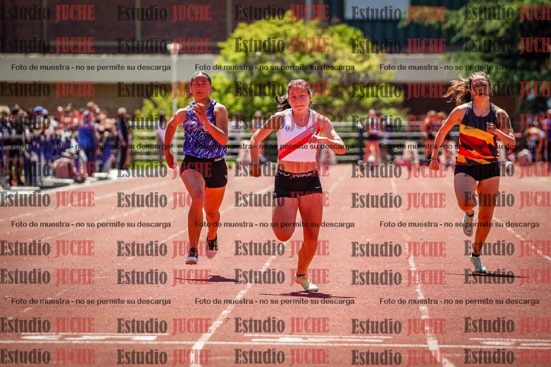 Fotos de los 100 m llanos de mujeres