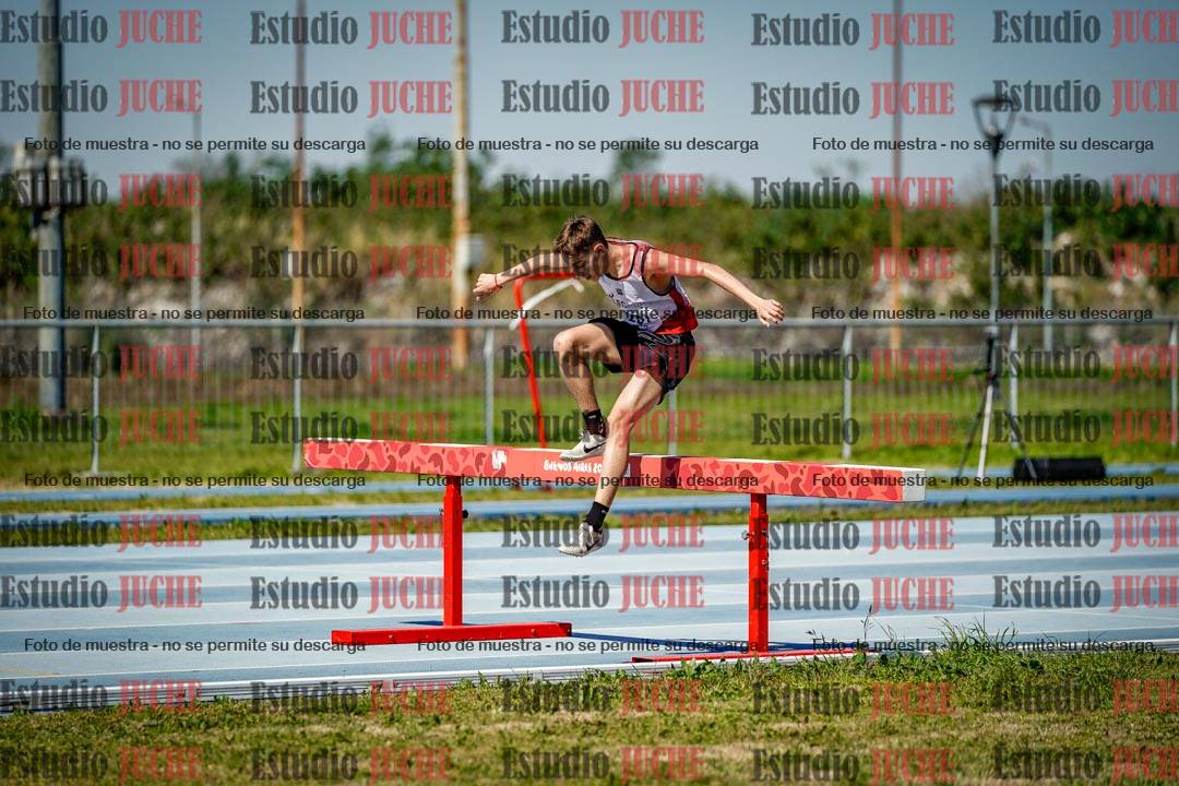 Fotos de los 2000 m con obstáculos de varones
