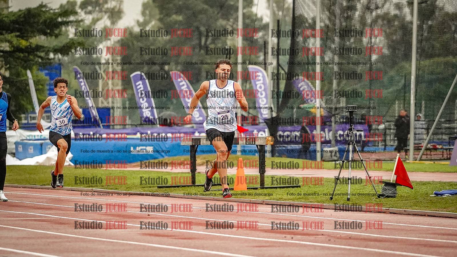 Fotos de los 400 m de varones