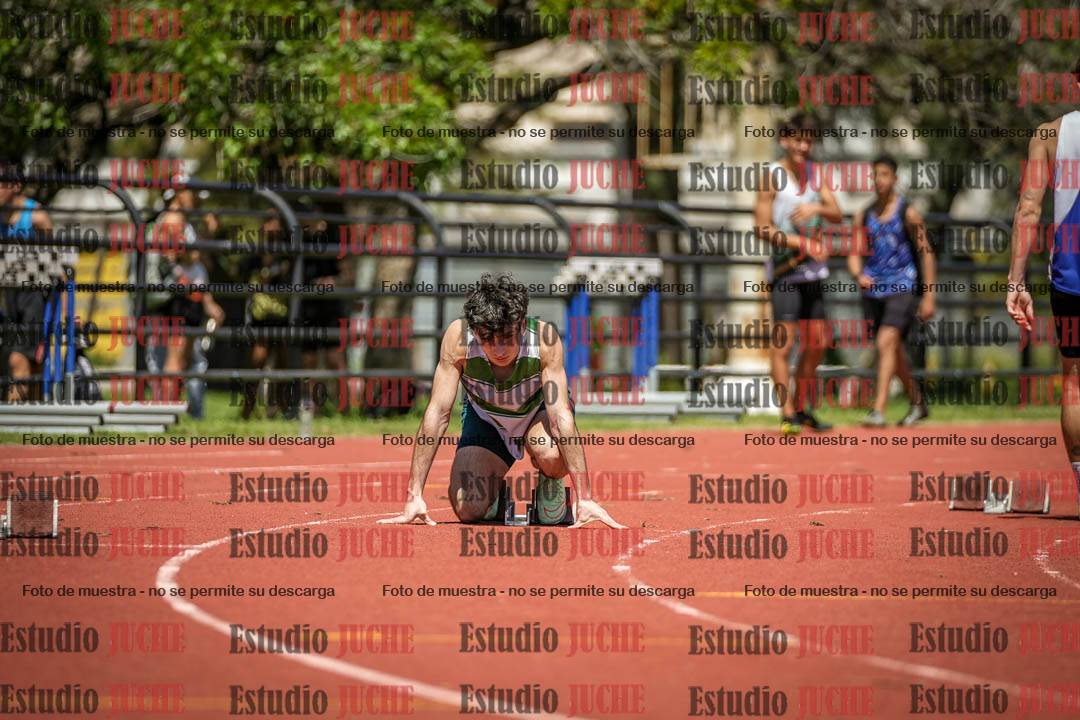 Fotos de los 200 m llanos de varones