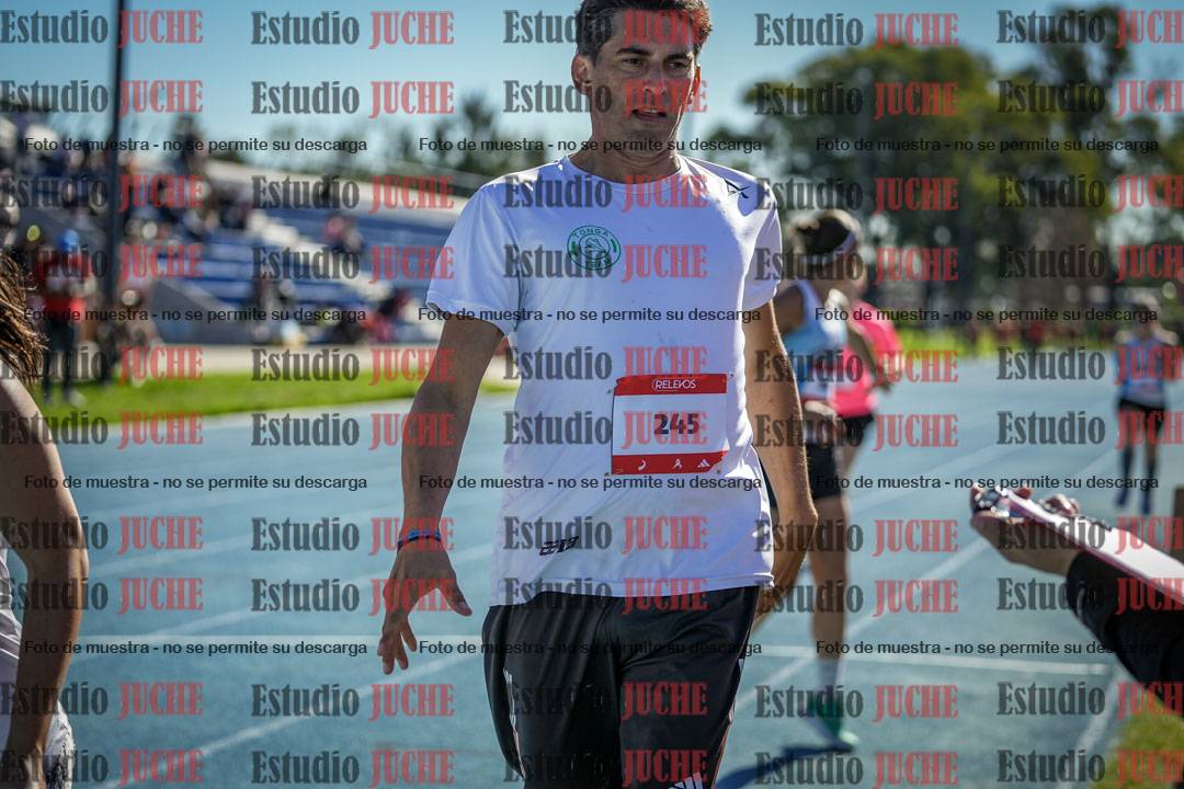 Fotos durante los relevos