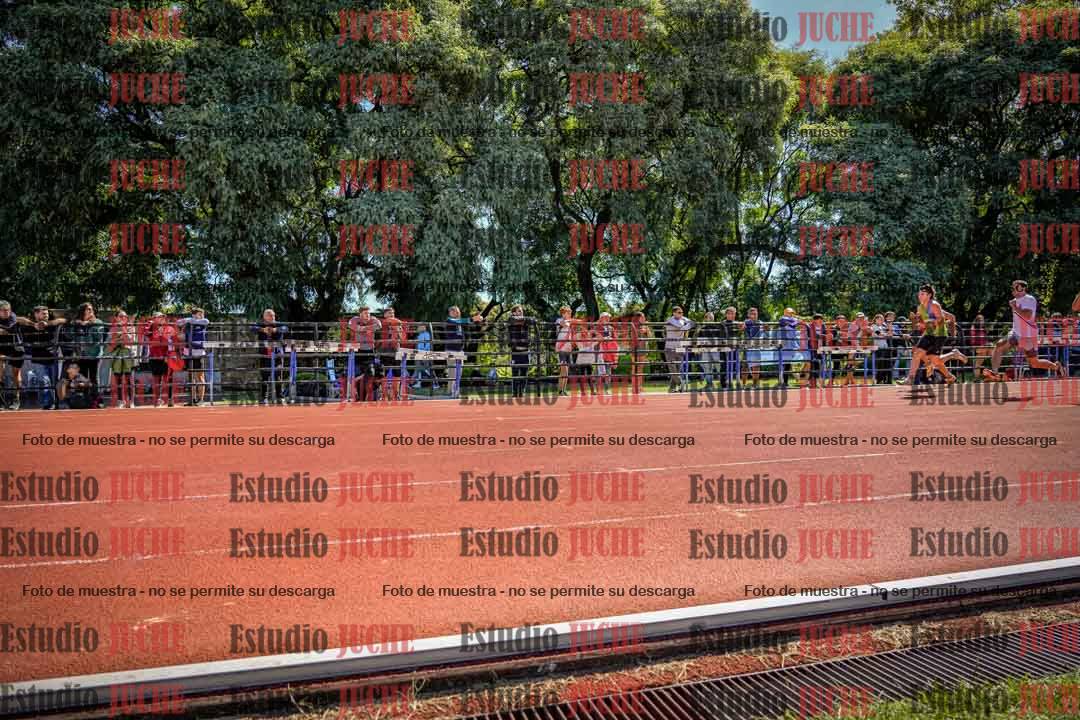 Fotos de los 100 m de varones