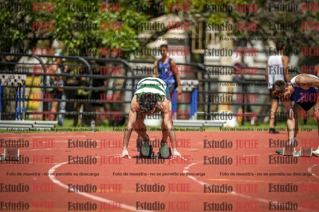 Fotos de los 200 m llanos de varones