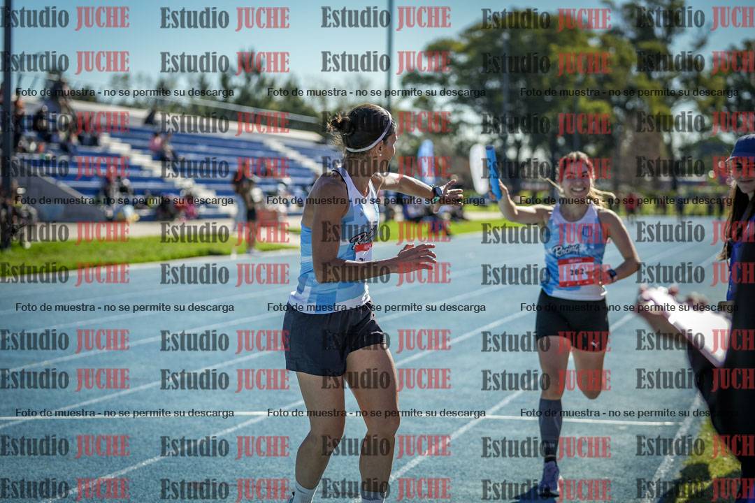 Fotos durante los relevos