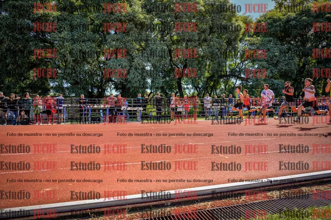 Fotos de los 100 m de varones