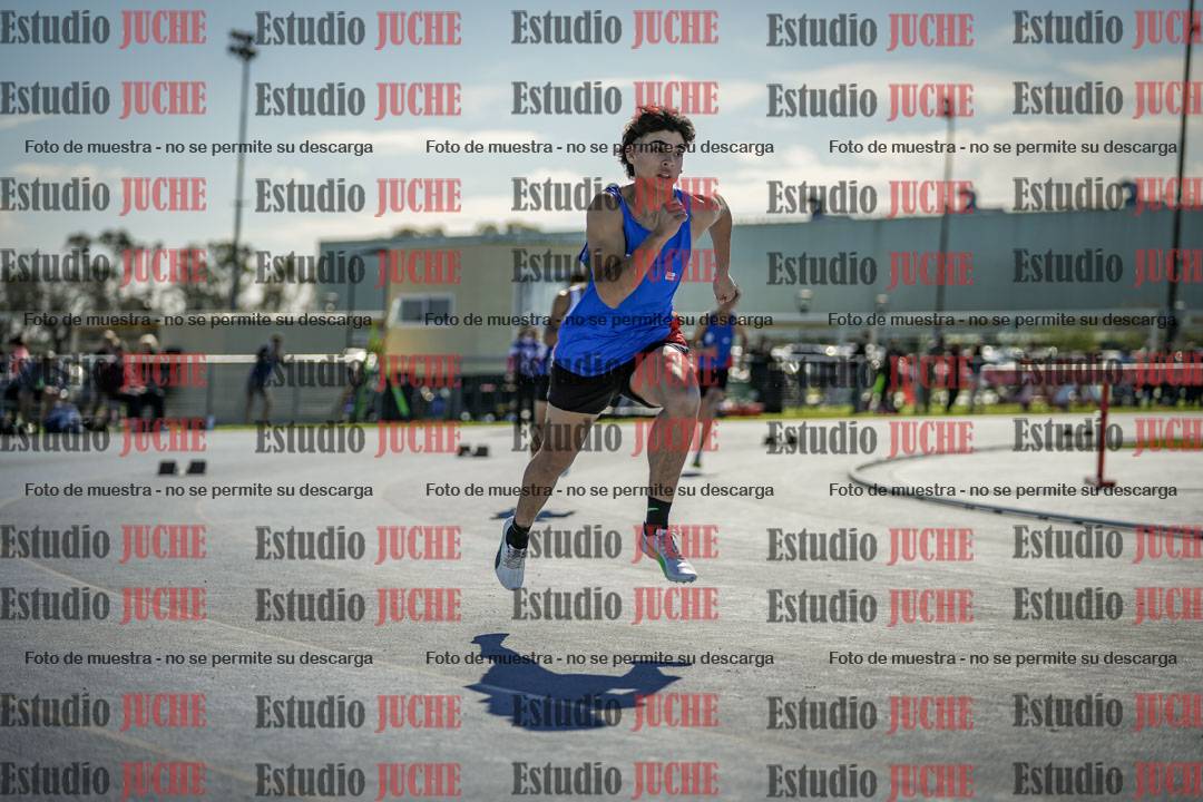 Fotos de los 400 m llanos de varones