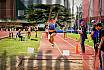 Fotos del salto en largo de mujeres