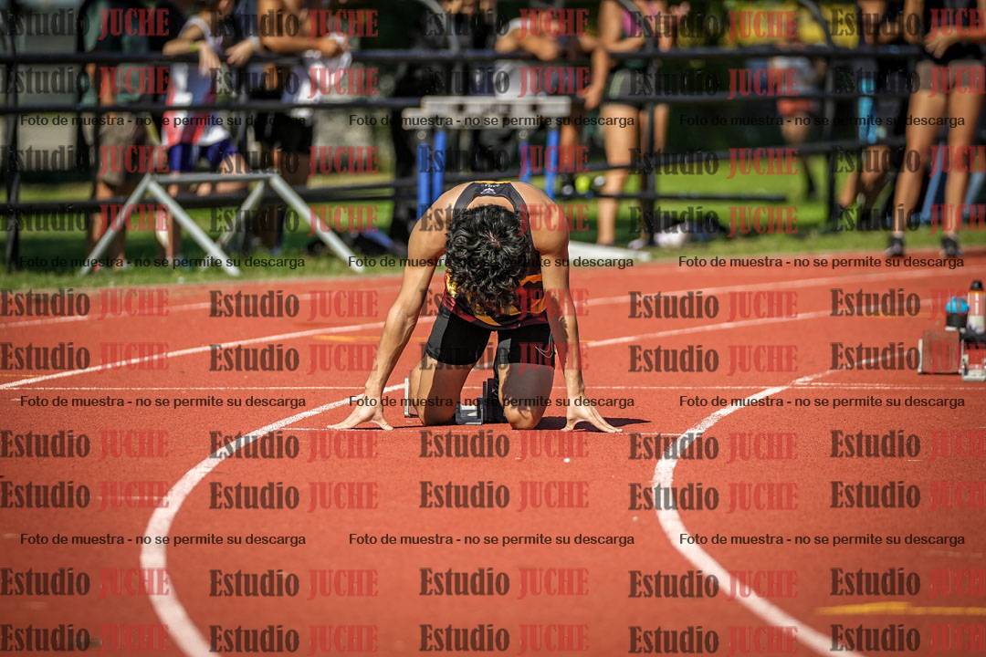Fotos de los 200 m llanos de varones