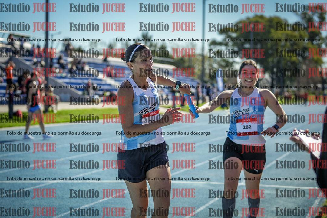 Fotos durante los relevos