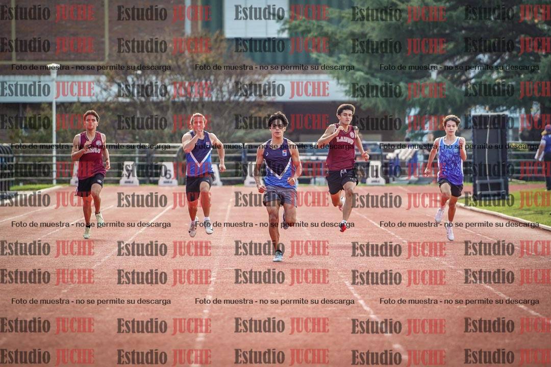 Fotos de los 200 m llanos de varones