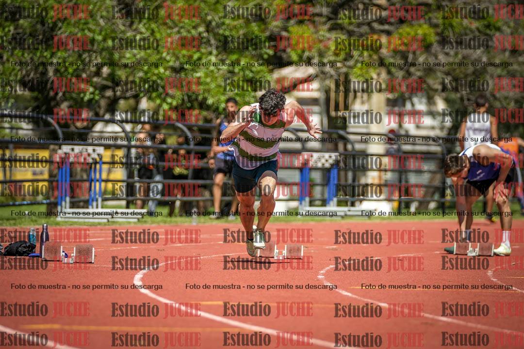 Fotos de los 200 m llanos de varones
