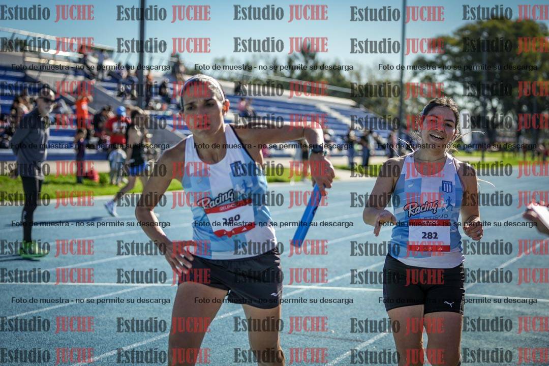 Fotos durante los relevos