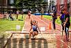 Fotos del salto en largo de mujeres